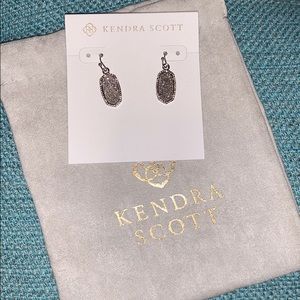 Kendra Scott silver earrings